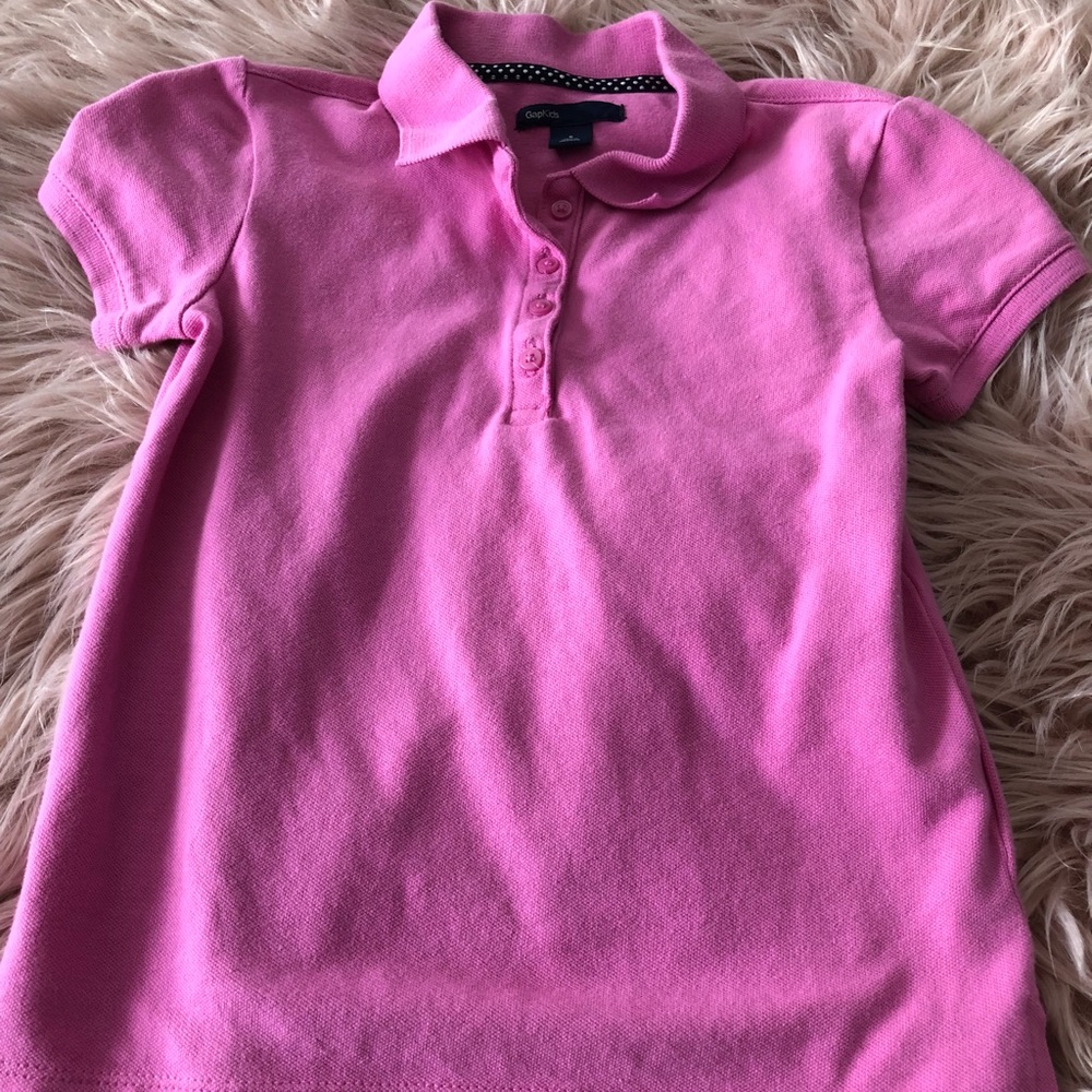 Gap polo shirt in pink